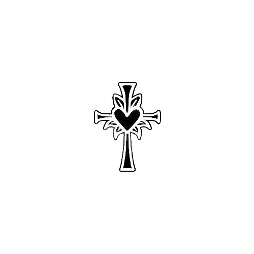 Heart Cross Decal (01)
Size option will determine the size from the longest side
Industry standard high performance calendared vinyl film
Cut from Oracle 651 2.5 mil
Outdoor durability is 7 years
Glossy surface finish