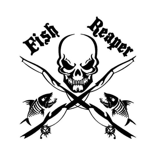 Bobber Fish Fishing Vinyl Sticker