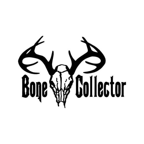 Bone Collector Deer Buck Antlers Hunting Vinyl Sticker