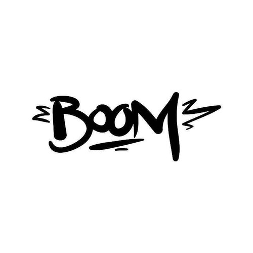Boom Sound Jdm Japanese 2 Vinyl Sticker