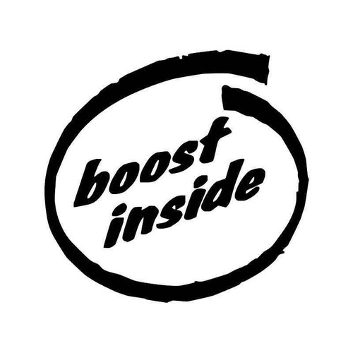 Boost Inside Turbo Nos Vinyl Sticker