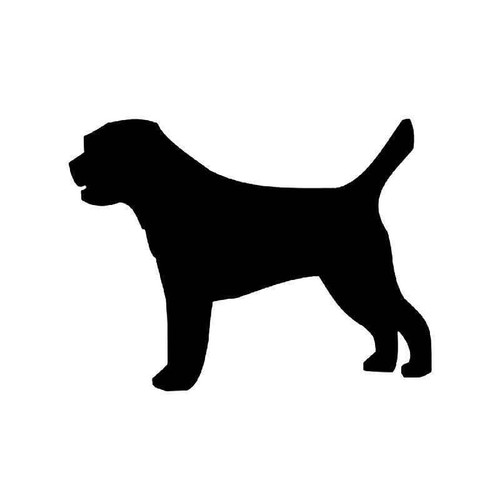 Border Terrier Dog Vinyl Sticker