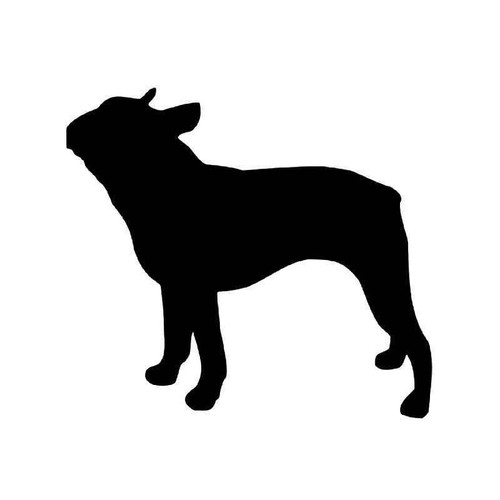 Boston Terrier Dog 1 Vinyl Sticker