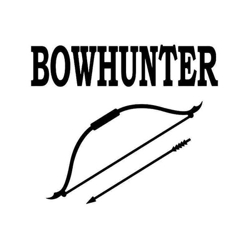 Bowhunter Hunting Vinyl Sticker