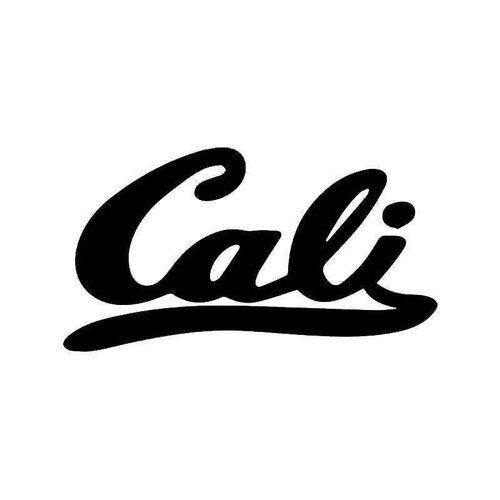 Cali California Vinyl Sticker