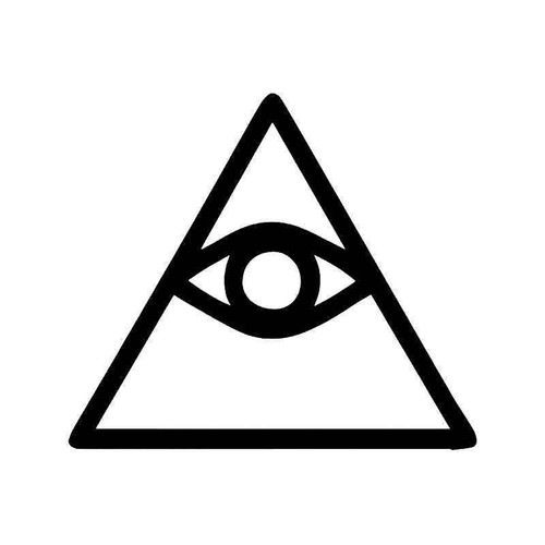 Cao Dai Eye Of Providence Vinyl Sticker