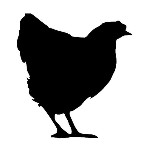 Chicken Hen Vinyl Sticker