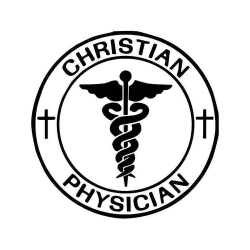 Christian Physician Vinyl Sticker