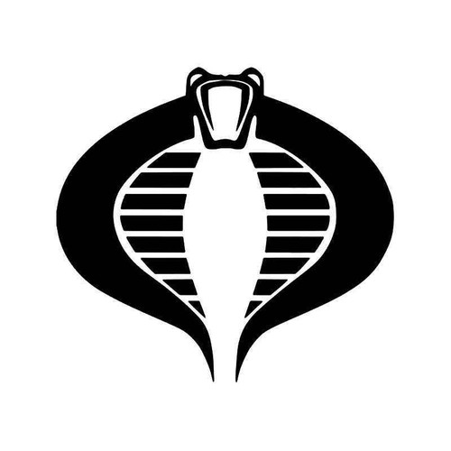 Cobra Gi Joe Vinyl Sticker