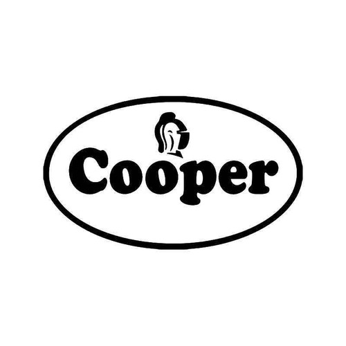 Cooper Tires 1 Vinyl Sticker