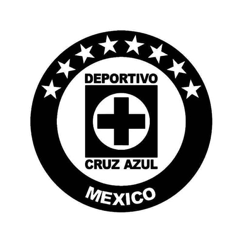 Cruz Azul Mexico Soccer Futbol Vinyl Sticker