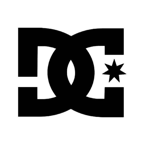 Dc Shoes Logo 1 Vinyl Sticker