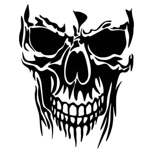 Death Skull 19 Vinyl Sticker