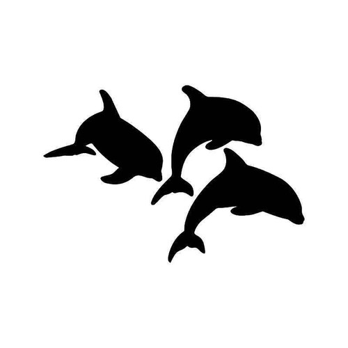 Dolphin Fish 3 Vinyl Sticker