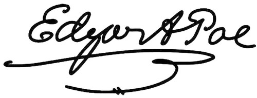 Edgar Allan Poe Signature