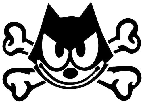 Felix the Cat Crossbones