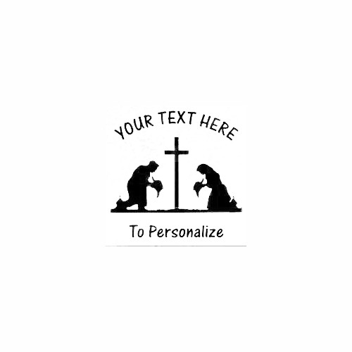 Cowboy & Cowgirl Praying Cross
Size option will determine the size from the longest side
Industry standard high performance calendared vinyl film
Cut from Oracle 651 2.5 mil
Outdoor durability is 7 years
Glossy surface finish