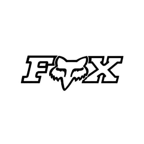 Fox Racing 3 Vinyl Sticker
