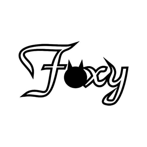 Foxy Jdm Japanese Vinyl Sticker