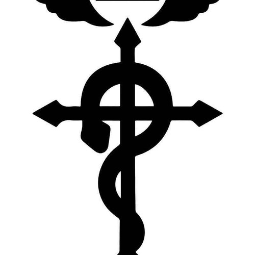 Fullmetal Alchemist Emblem Vinyl Sticker