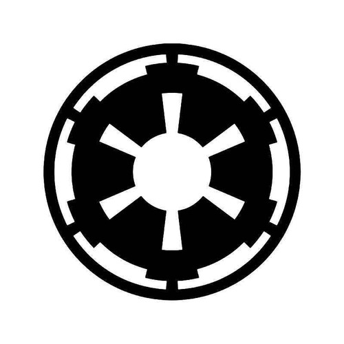 Galactic Empire Symbol Vinyl Sticker