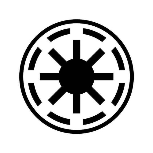 Galactic Republic Emblem Vinyl Sticker