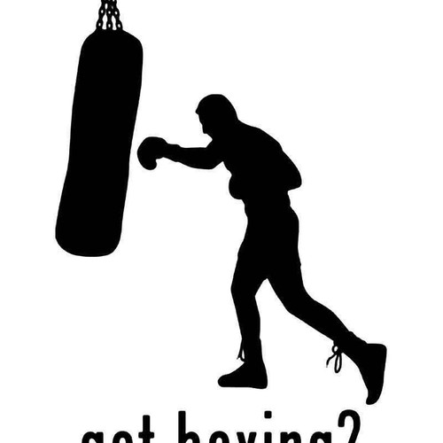 Got Boxing Boxer 1 Vinyl Sticker