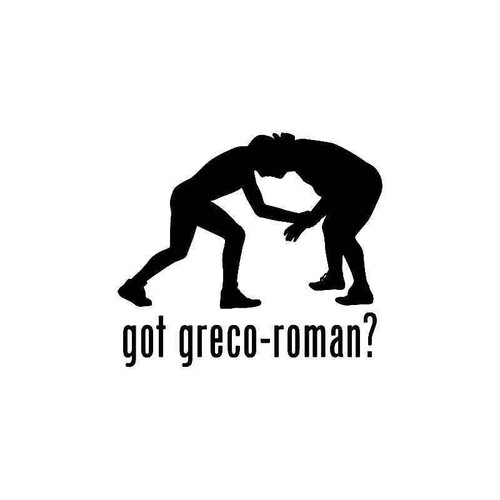 Got Greco Roman Wrestling 2 Vinyl Sticker