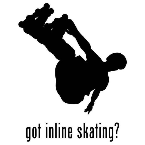 Got Inline Skating 2 Vinyl Sticker