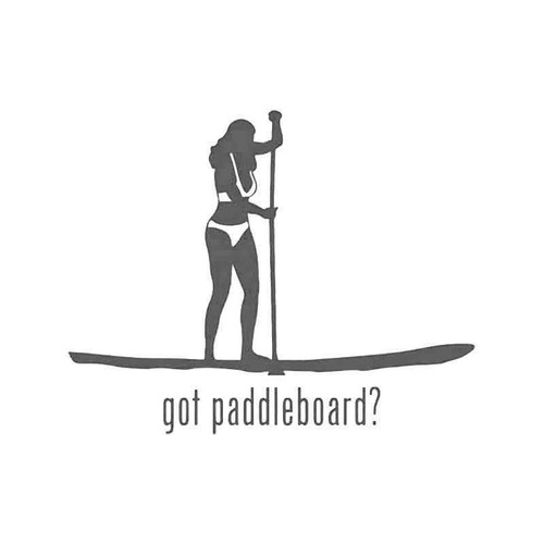 Got Paddleboard Women Vinyl Sticker