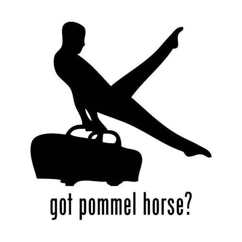 Got Pommel Horse Olympic Vinyl Sticker