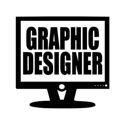 Graphic Designer Vinyl Sticker