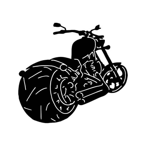 Hog Motorcycle Vinyl Sticker