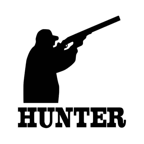 Hunter Hunting Vinyl Sticker