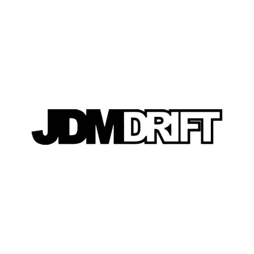 Jdm Drift Drifting Japanese Vinyl Sticker