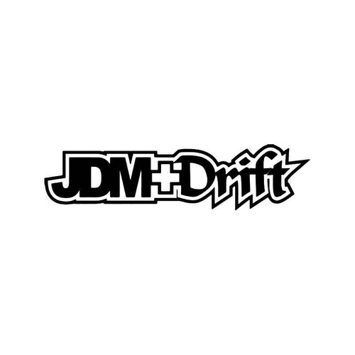 Jdm Drift Japanese Vinyl Sticker