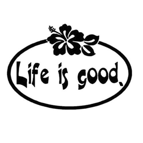 Life Is Good 344 Vinyl Sticker