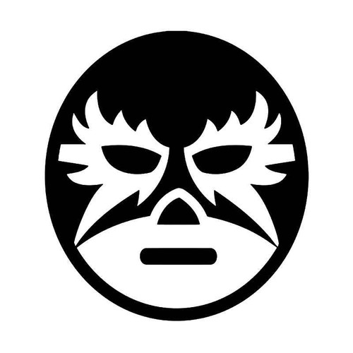 Luchador Lucha Libre 3 Vinyl Sticker