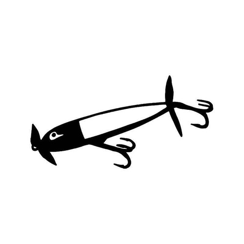 Lure Bait Hook Fish Fishing 10 Vinyl Sticker