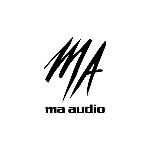 Ma Audio Logo Vinyl Sticker