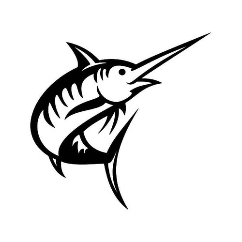 Marlin Fish 3 Vinyl Sticker