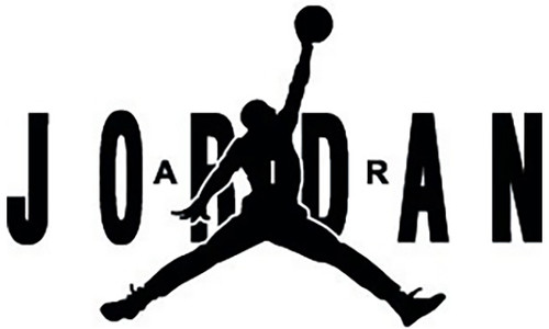 Michael Jordan Logo 1 Vinyl Sticker