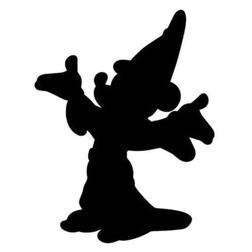 Micky Mouse Wizard 721 Vinyl Sticker