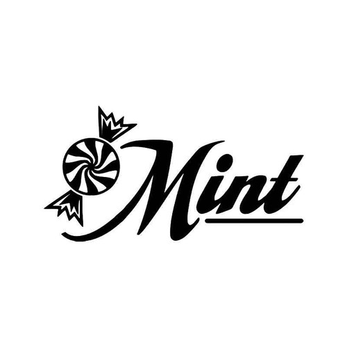 Mint Jdm Japanese Vinyl Sticker