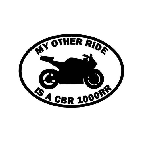 My Other Ride Honda Cbr250 Motorcycle Vinyl Sticker