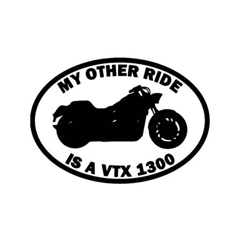 My Other Ride Honda Vtr1300 Motorcycle Vinyl Sticker