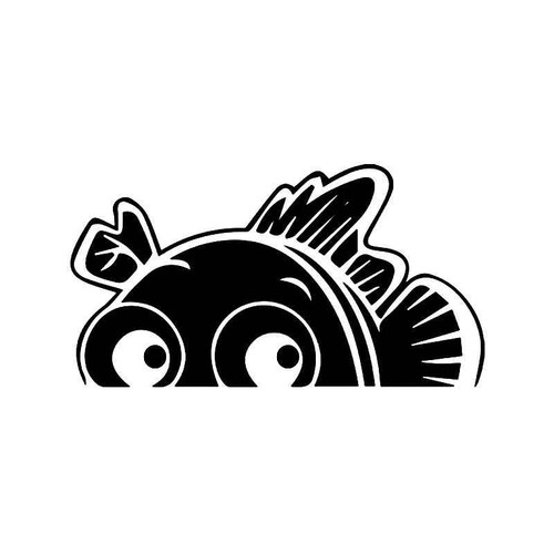 Nemo Fish Peeking Vinyl Sticker