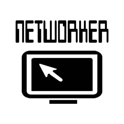 Networker Computer Vinyl Sticker