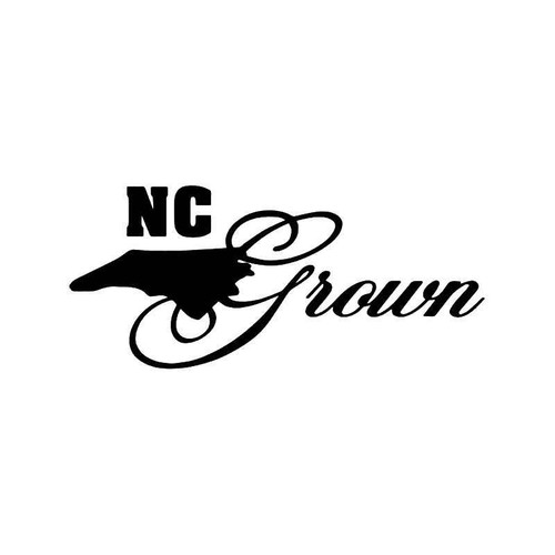 North Olina Grown Vinyl Sticker