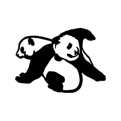 Panda Bear 5 Vinyl Sticker